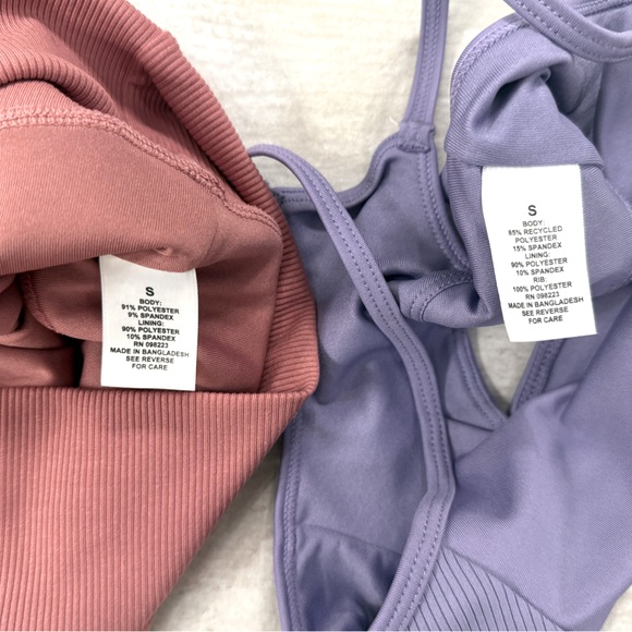 Freely Girls Dance and Athletic Spirts Bras 2 Pack - Picture 2 of 3